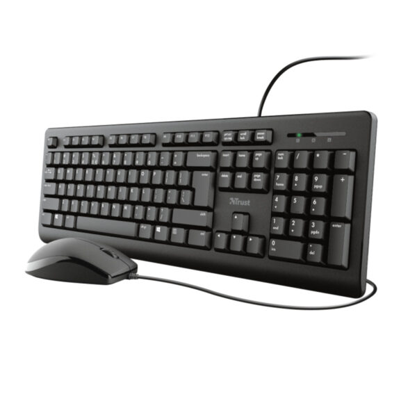 Trust TKM-250 Wired Keyboard And Mouse Set