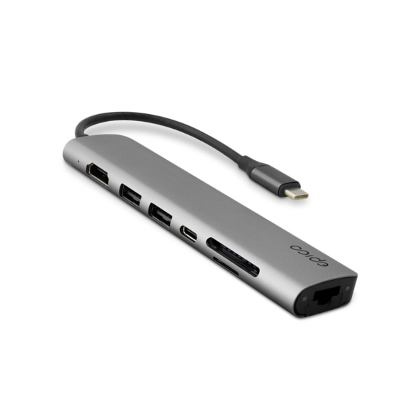 Epico USB-C Hub 7 in 1