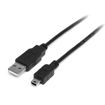 Mini USB 2.0 Cable – A to Mini B – M/M 0.5m